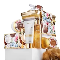 Lovery Coconut Scented Home Spa Gift Set - 8pc Self Care Kit