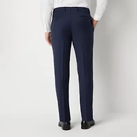 Collection By Michael Strahan Houndstooth Mens Modern Fit Flat Front Suit Pant