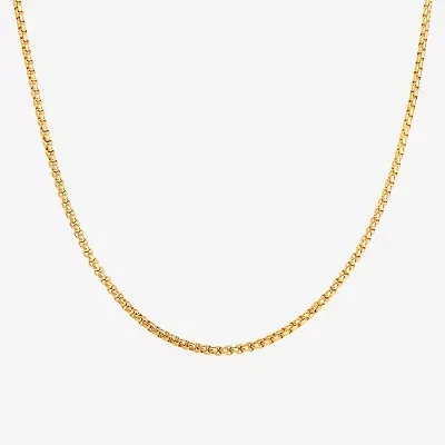 Shaquille O'Neal XLG Mens Stainless Steel 24 Inch Figaro Chain Necklace