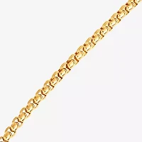 Shaquille O'Neal XLG Mens Stainless Steel 24 Inch Figaro Chain Necklace