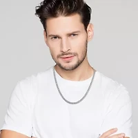 Shaquille O'Neal XLG Mens Stainless Steel 22 Inch Chain Necklace