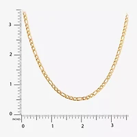 Shaquille O'Neal XLG Mens Stainless Steel 22 Inch Figaro Chain Necklace