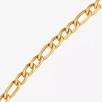 Shaquille O'Neal XLG Mens Stainless Steel 22 Inch Figaro Chain Necklace