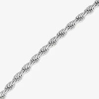 Shaquille O'Neal XLG Mens Stainless Steel 24 Inch Rope Chain Necklace