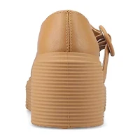 Journee Collection Zarynn Womens Round Closed Toe Mary Jane Shoes