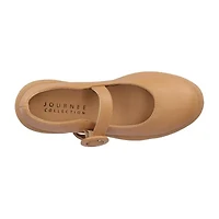 Journee Collection Zarynn Womens Round Closed Toe Mary Jane Shoes