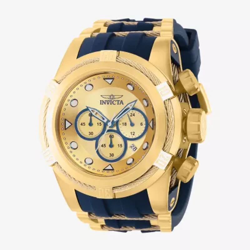 Invicta Mens Blue Bracelet Watch 37196