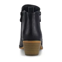 Journee Collection Womens Rebel Booties Block Heel