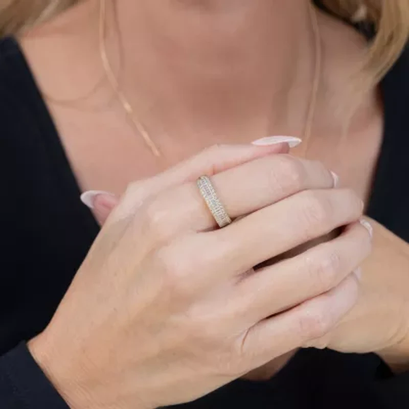 2.5MM 1/2 CT.T.W. Natural White Diamond 10K Gold Anniversary Band