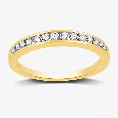 1/4 CT. T.W. Lab-Grown Diamond Wedding Band 10K or 14K Gold