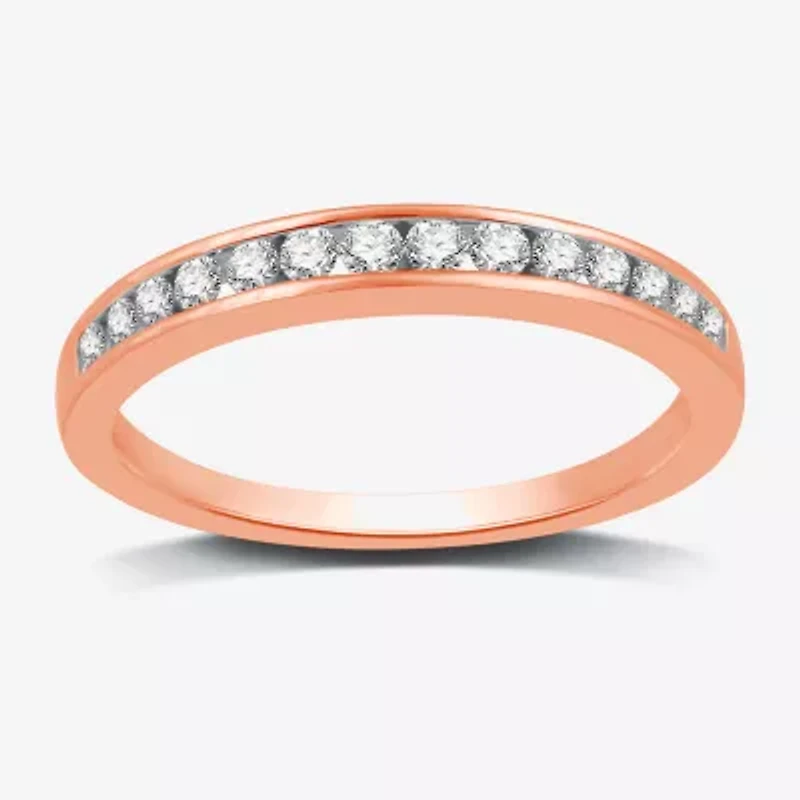 1/4 CT. T.W. Lab-Grown Diamond Wedding Band 10K or 14K Gold
