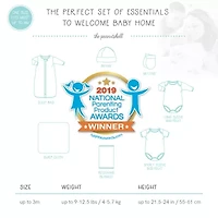 The Peanutshell Wilderlust 0-3m Baby Boys 23-pc. Baby Clothing Set