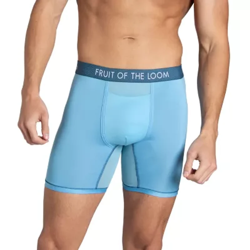 Fruit of the Loom Getaway Mens 3 Pack Boxer Briefs 3gjbbc1