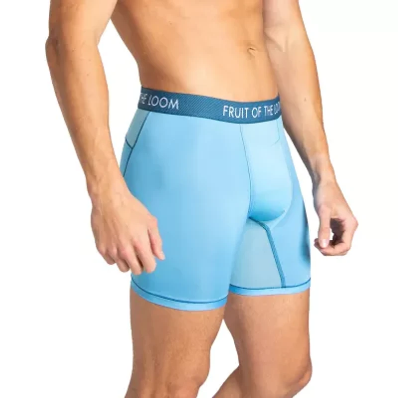 Fruit of the Loom Getaway Mens 3 Pack Boxer Briefs 3gjbbc1