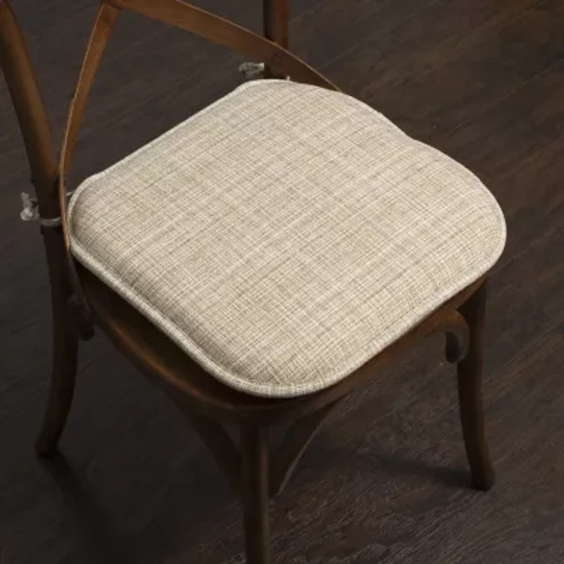 Sweet Home Collection™ Aria Memory Foam Non-Slip Chair Cushion with Ties