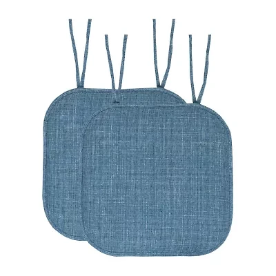 Sweet Home Collection™ Aria Memory Foam Non-Slip Chair Cushion with Ties