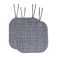 Sweet Home Collection™ Aria Memory Foam Non-Slip Chair Cushion with Ties