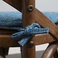 Sweet Home Collection™ Aria Memory Foam Non-Slip Chair Cushion with Ties