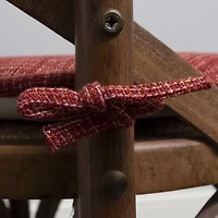 Sweet Home Collection™ Aria Memory Foam Non-Slip Chair Cushion with Ties