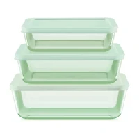 Pyrex Simply Store 6-pc. Glass Food Storage