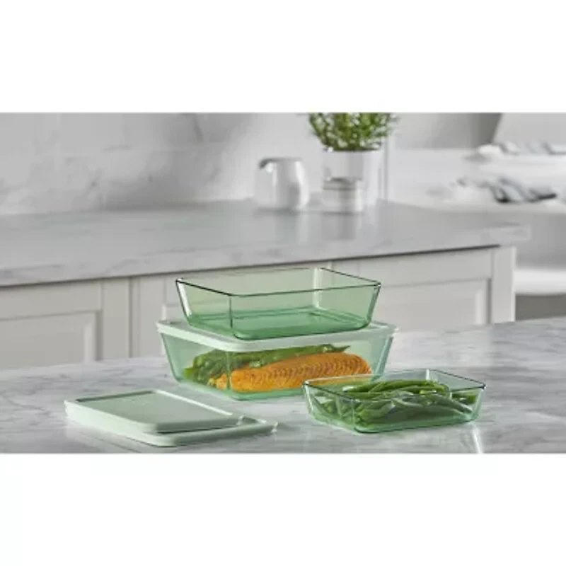 Pyrex Simply Store 6-pc. Glass Food Storage