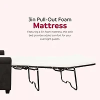 Kensington Roll-Arm Sleeper Sofa