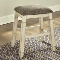 Signature Design by Ashley® Valdine Collection 2-pc. Counter Height Upholstered Bar Stool