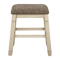 Signature Design by Ashley® Valdine Collection 2-pc. Counter Height Upholstered Bar Stool