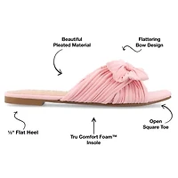 Journee Collection Womens Serlina Slide Sandals