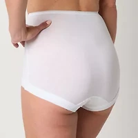 Underscore Cotton Band Leg Womens 3 Pack Brief Panty 306449