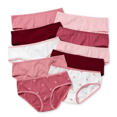 Thereabouts Little & Big Kid Girls 10 Pack Hipster Panty 348064