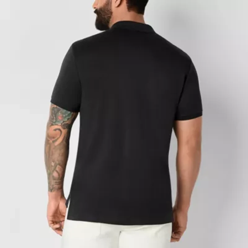 U.S. Polo Assn. Interlock Mens Classic Fit Short Sleeve Shirt