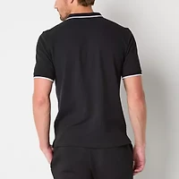 Reebok Identity Mens Athletic Fit Short Sleeve Polo Shirt