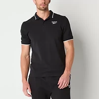 Reebok Identity Mens Athletic Fit Short Sleeve Polo Shirt