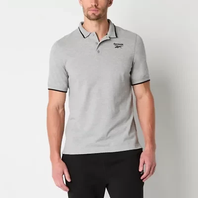 Reebok Identity Mens Athletic Fit Short Sleeve Polo Shirt