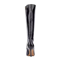 New York & Company Womens Krystelle Stiletto Heel Over the Knee Boots