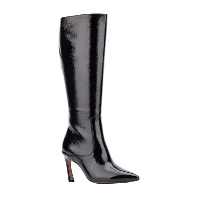 New York & Company Womens Krystelle Stiletto Heel Over the Knee Boots