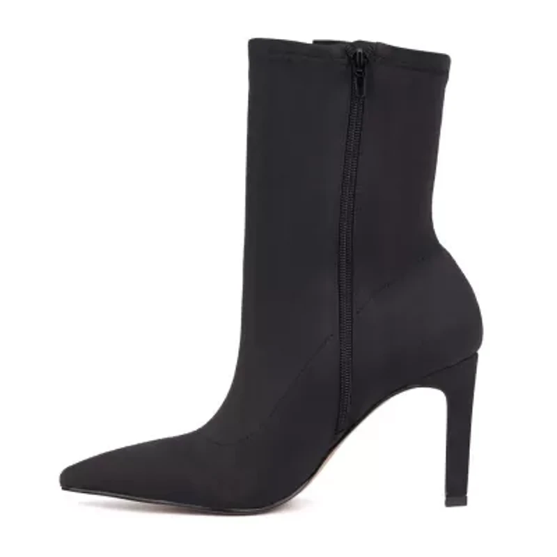 New York & Company Womens Naomi Stiletto Heel Dress Boots