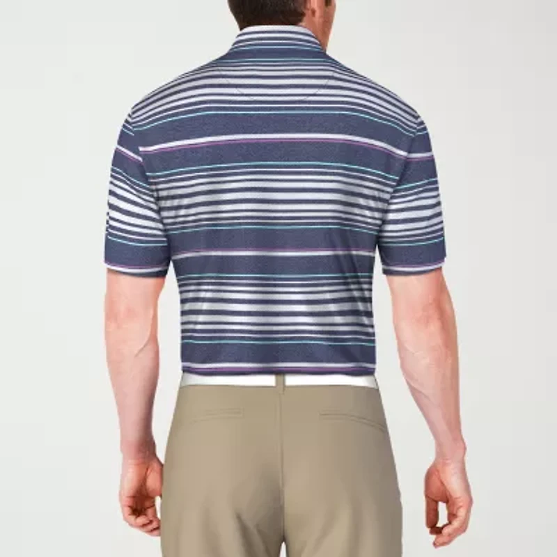 PGA TOUR Mens Regular Fit Short Sleeve Polo Shirt