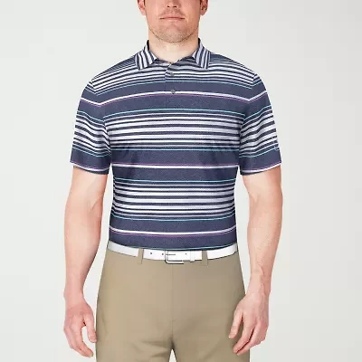 PGA TOUR Mens Regular Fit Short Sleeve Polo Shirt