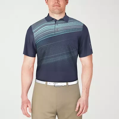 PGA TOUR Mens Regular Fit Short Sleeve Polo Shirt