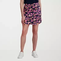 Stella Parker Womens Mid Rise Wrap Skirt