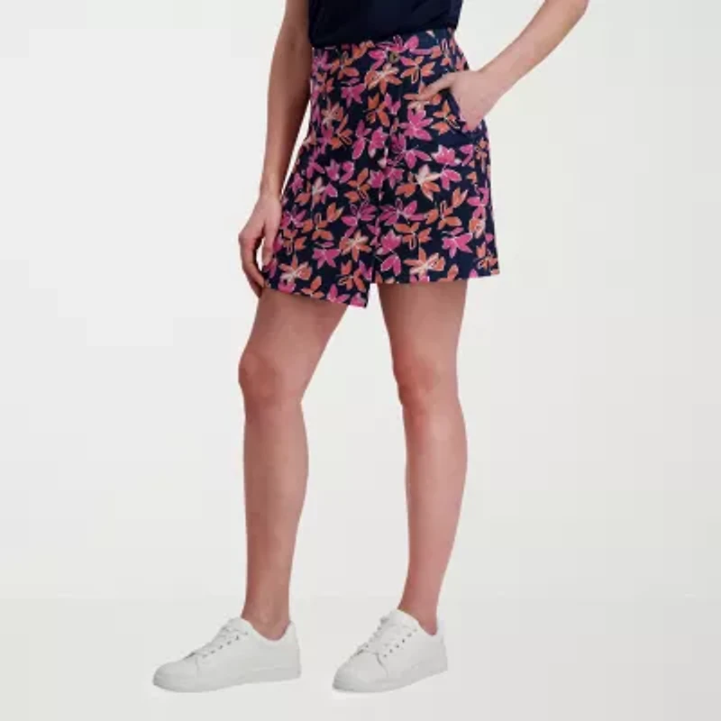 Stella Parker Womens Mid Rise Wrap Skirt
