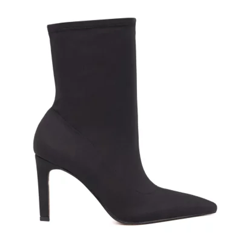 New York & Company Womens Naomi Stiletto Heel Dress Boots