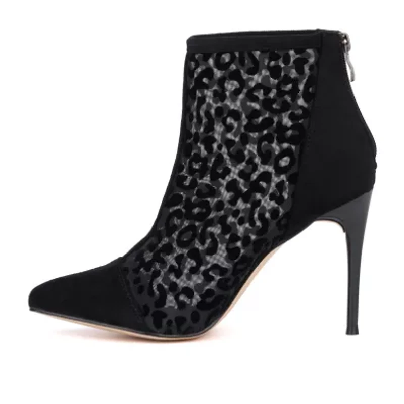 New York & Company Womens Charlie Stiletto Heel Dress Boots