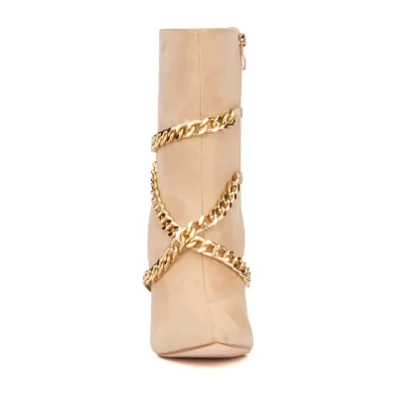 New York & Company Womens Noriie Stiletto Heel Dress Boots
