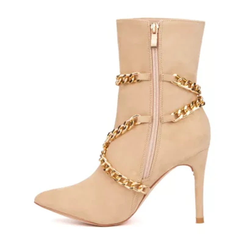 New York & Company Womens Noriie Stiletto Heel Dress Boots