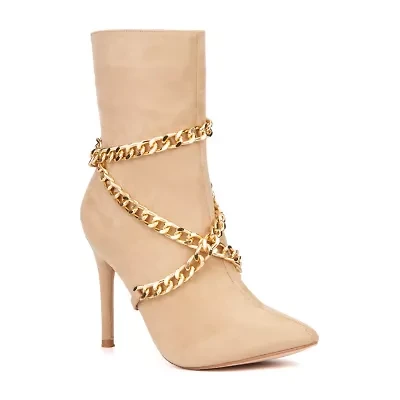 New York & Company Womens Noriie Stiletto Heel Dress Boots