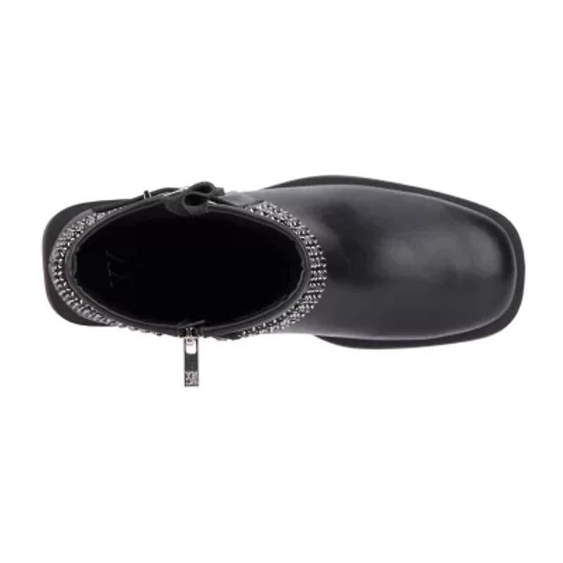 New York & Company Womens Carson Flat Heel Booties