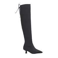 New York & Company Womens Vanellope Kitten Heel Dress Boots